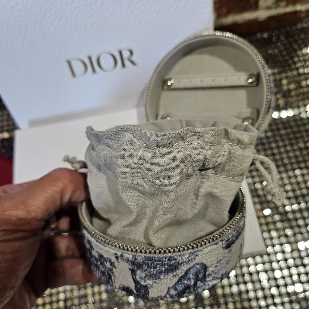 Dior Around The World Round Zippered Pouch - Picture 4 of 5